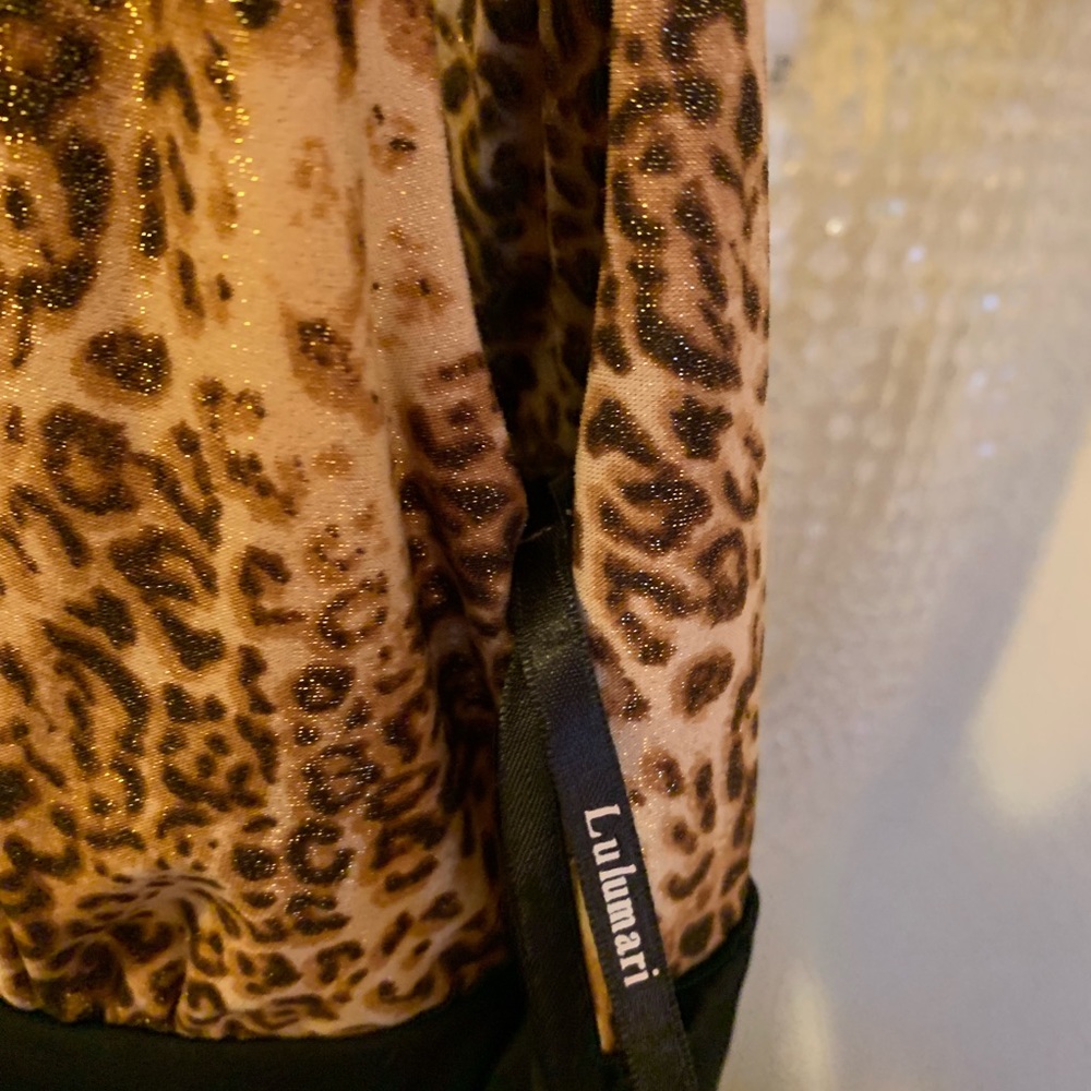 Make An Offer Evening Dress Animal Print - Picture 5 of 8